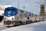 Late running eastbound "Empire Builder"